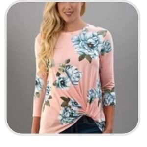 FLORAL twist top